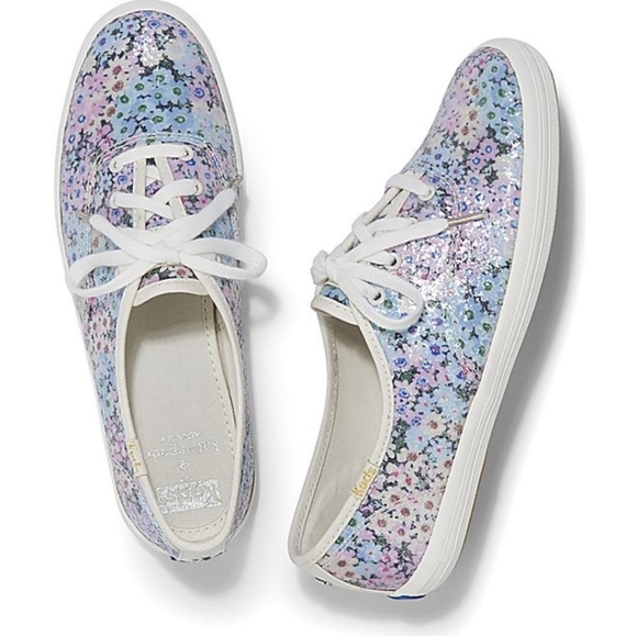 Keds X KATE SPADE New York Champion Daisy Garden Glitter - Picture 1 of 7